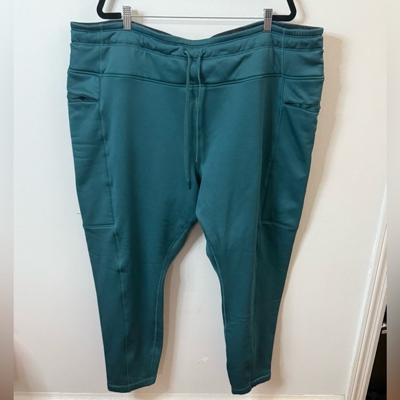Old Navy High-Waisted UltraCoze Performance Leggings DARK TEAL 4X - Picture 1 of 7